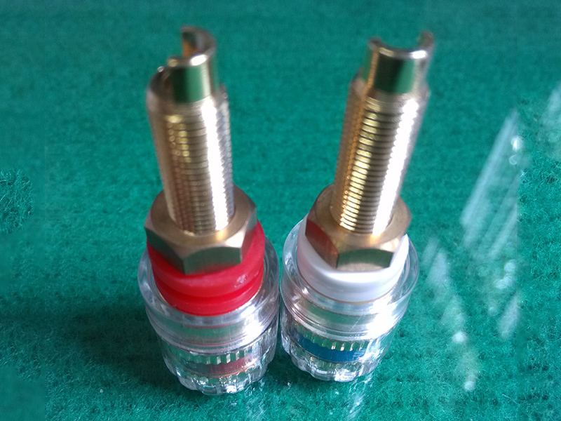 優質音響配件接線端子銅頭接線柱